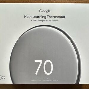 Google Smart Thermostat in Silver
